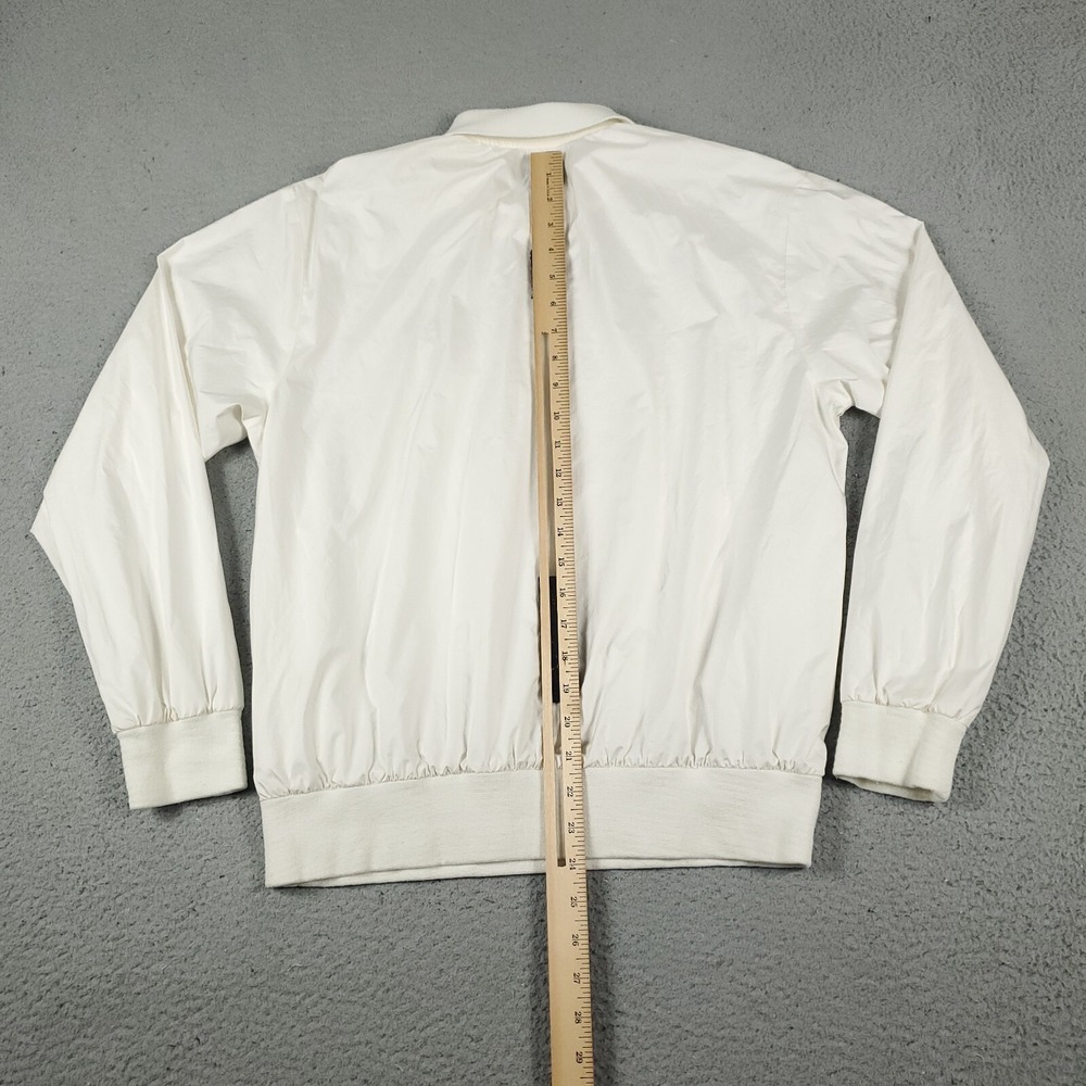 Ralph Lauren Polo Sport Sweater Mens Medium White 90s PGA Vintage Pullover Jacke - Picture 6 of 9